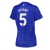 Maillot de foot Everton Michael Keane #5 Domicile vêtements Femmes 2025-26 Manches Courtes